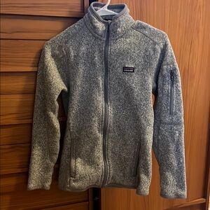 Patagonia Gray Better Sweater Full-Zip Jacket